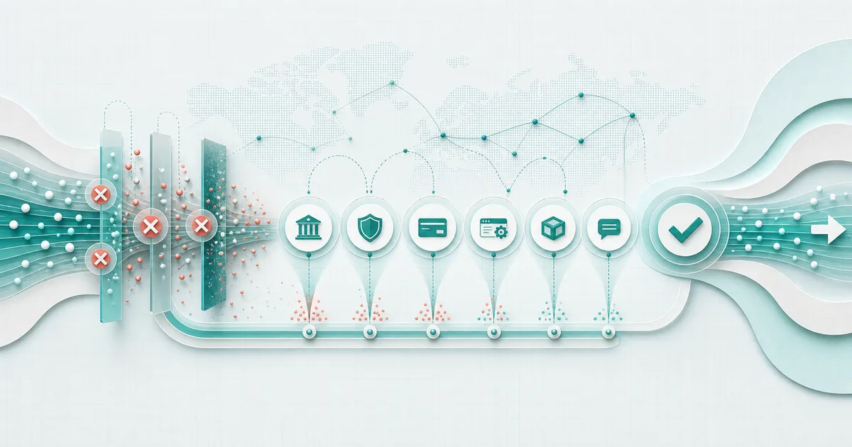 A valid IBAN and mismatched payee name are traced through input, response and payer decision