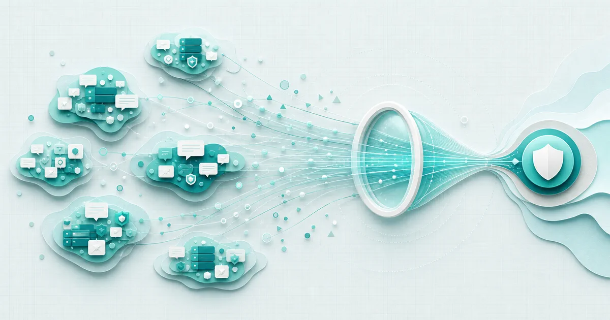 Specialist community evidence converging through a verification lens into a bounded security project signal