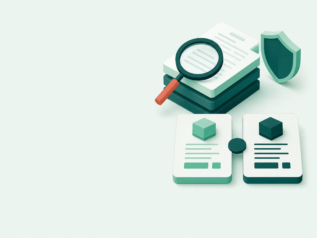 Code and contract artifacts are compared under a security review before a Web3 script supplier is considered